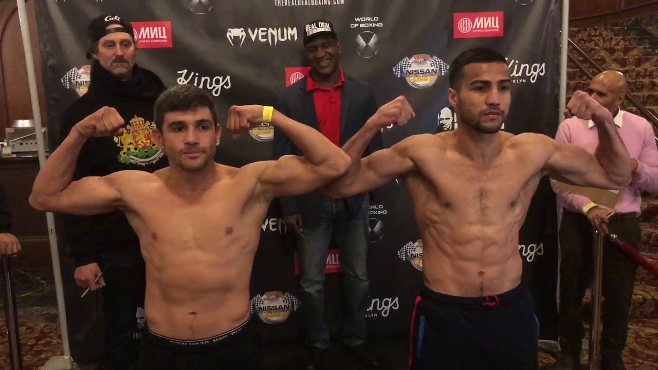 REAL DEAL BOXING WEIGH IN