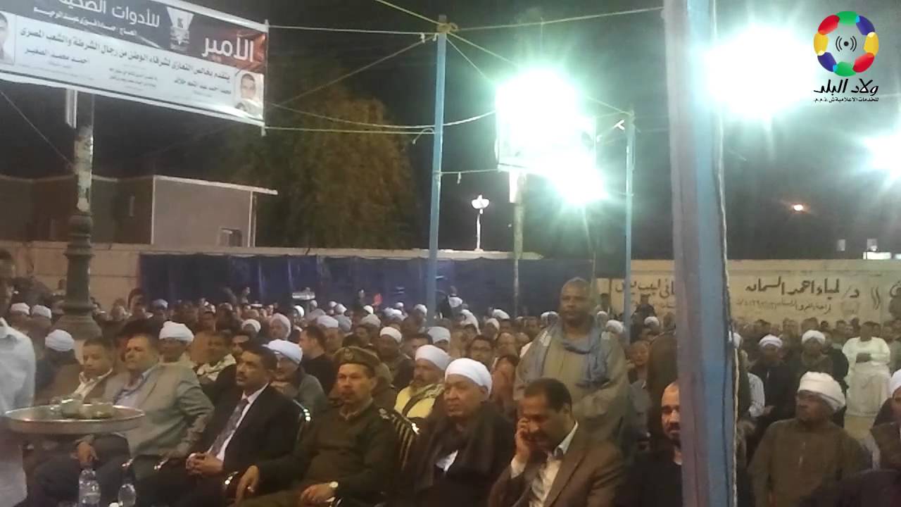 حفل تأبين لشهداء الشرطة بميدان المحطة بدشنا