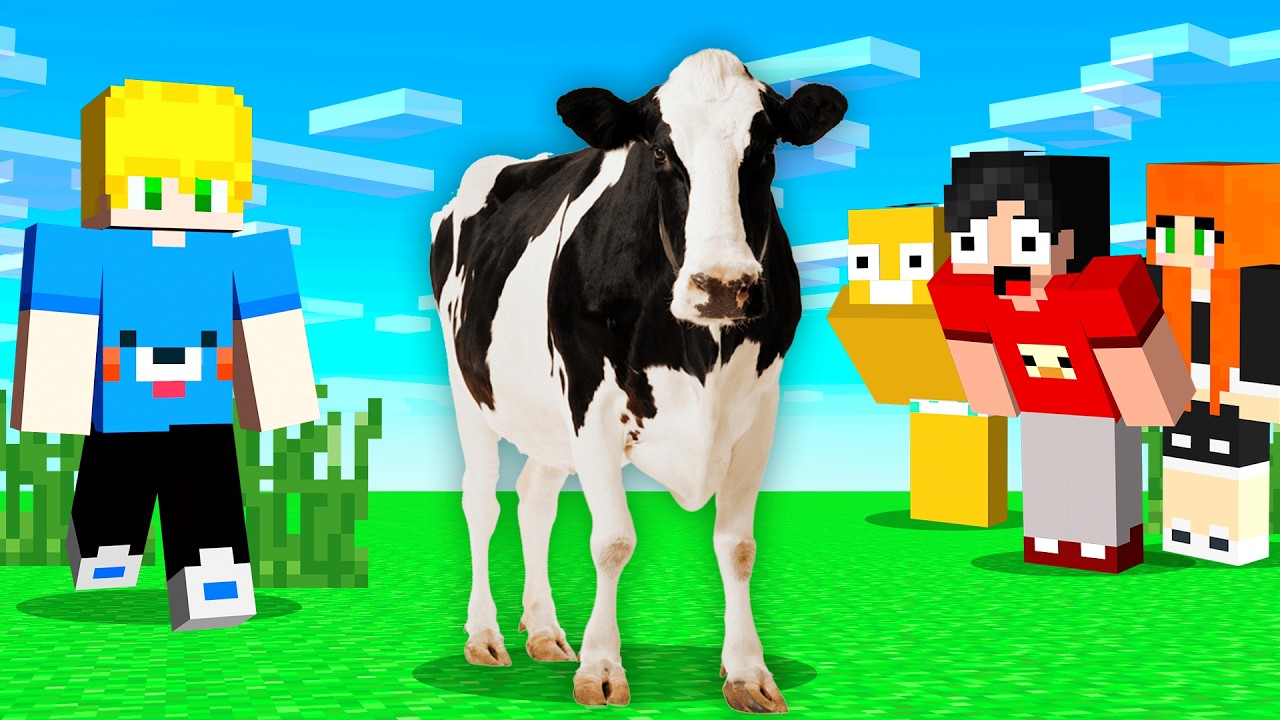 Turma de Kass e KR ficaram REALISTAS no minecraft