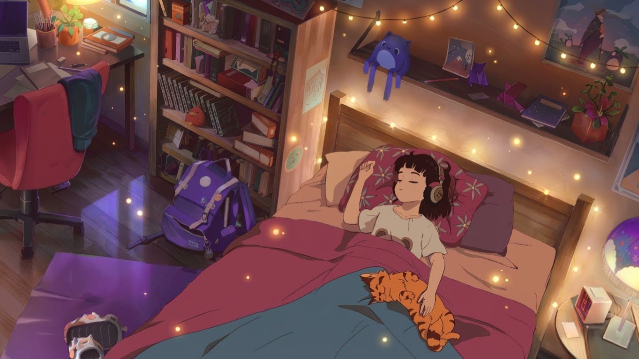Rainy Night Deep Work | Soft Jazz Piano & Relaxing Lofi Beats