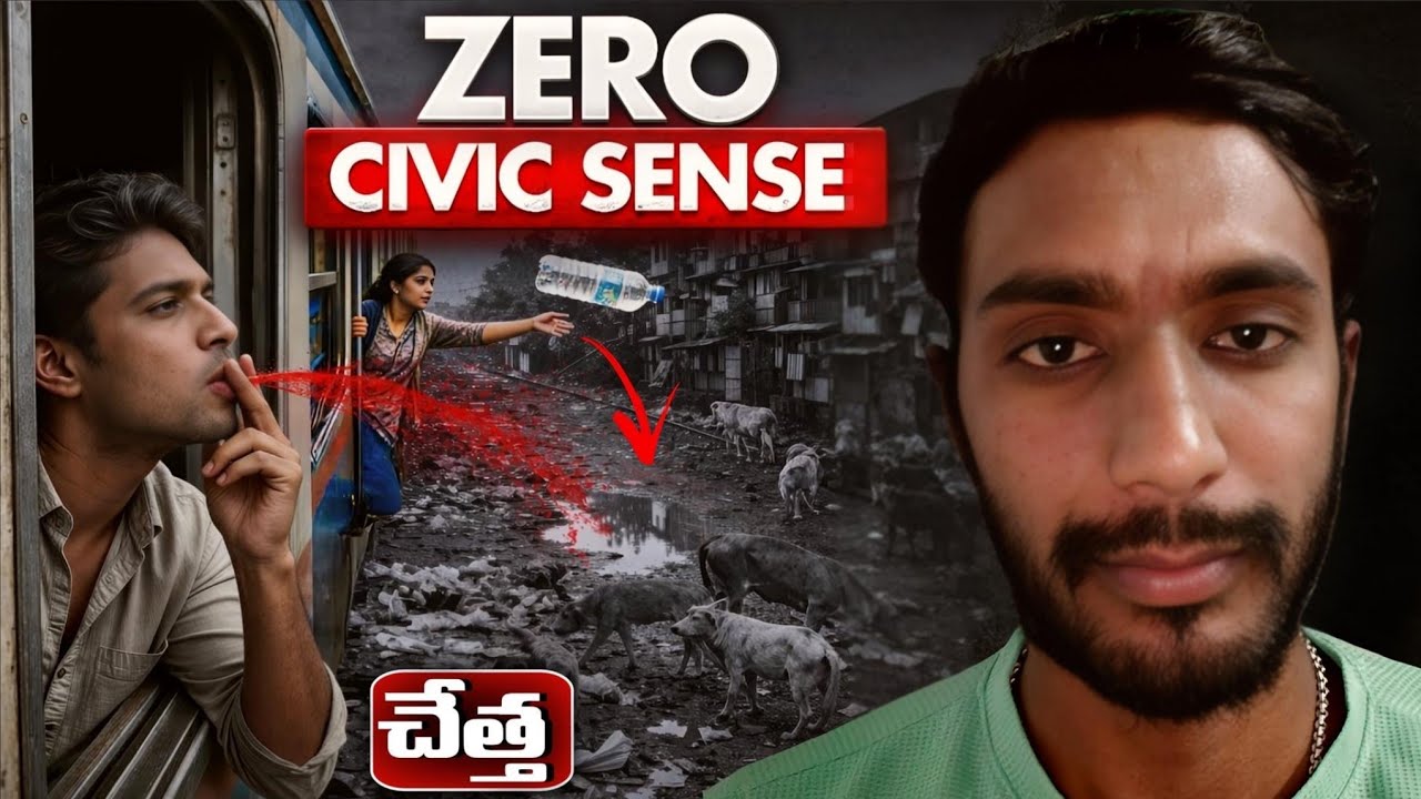 🚨Civic Sense Reality 💥 నిజమైన సమస్య మనం కాదు, సిస్టమ్‌! | India’s Civic Sense Truth Explained 🇮🇳