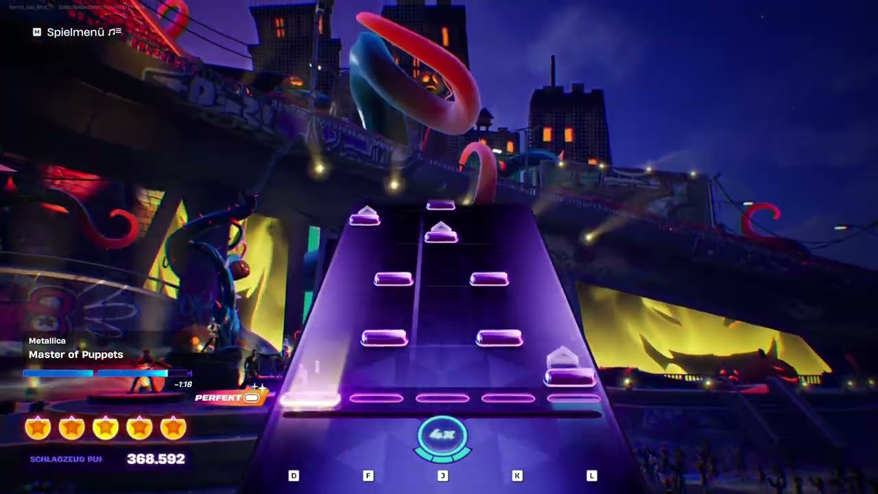 Fortnite Festival - 4 Lieder = 20 Goldene Sterne?
