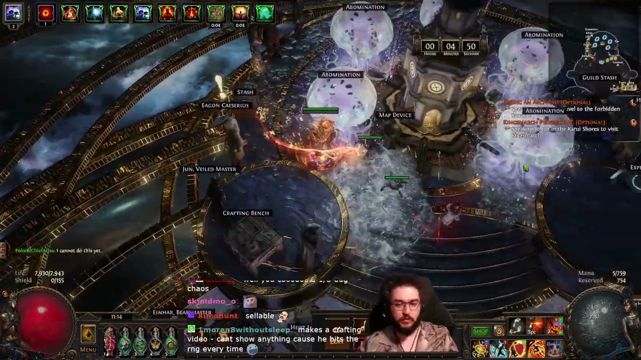 POE1 | RF Crafting - Cogwork Ring [Endgame]
