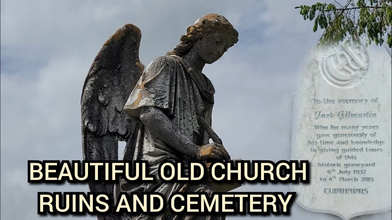 The beautiful Old Church ruins and cemetery