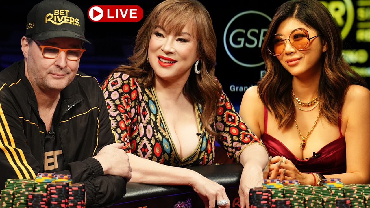 &diams;️ Jennifer Tilly, Xuan Liu, Deeb, Erick Lindgren, Hellmuth, Jungle &diams;️$50/$100+ Livestream Poker