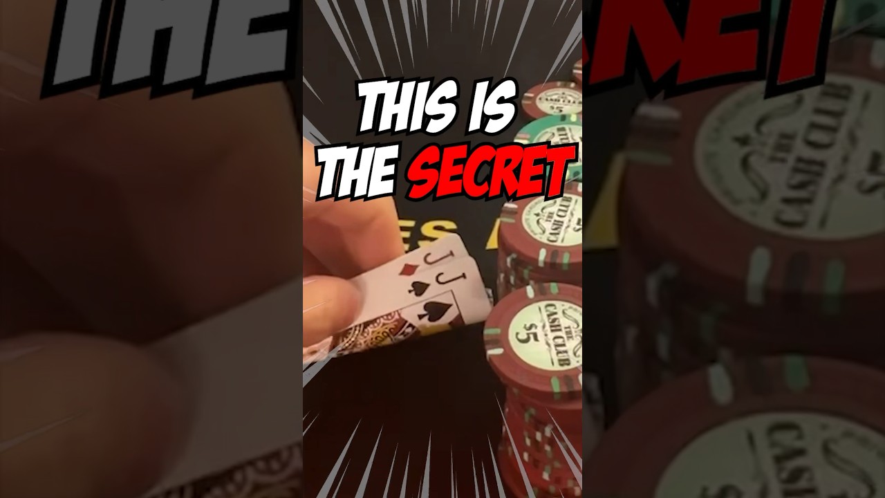the SECRET to playing POCKET JACKS #poker #gamble #casino #ggpoker #howtoplaypoker