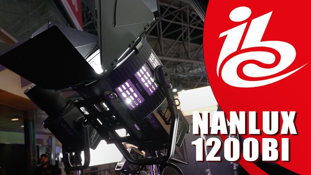 Nanlux Evoke 1200B - Ultra Powerful Bi Color Light Hands On (IBC 2022)