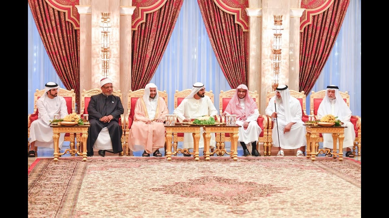 حاكم دبي يستقبل أصحاب الفضيلة العلماء والوعاظ
