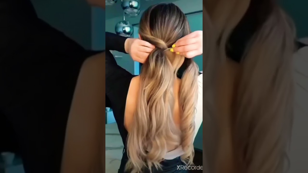 F&aacute;cil e r&aacute;pido #fashionstyle #estilosa #hairstyle #estilo #moda #modagringa