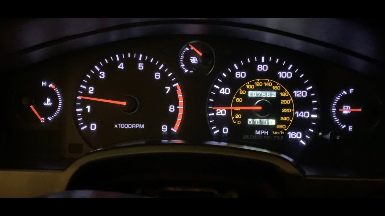 Time Attack MR2 - Fixing The Tachometer / Speedometer / Bumper
