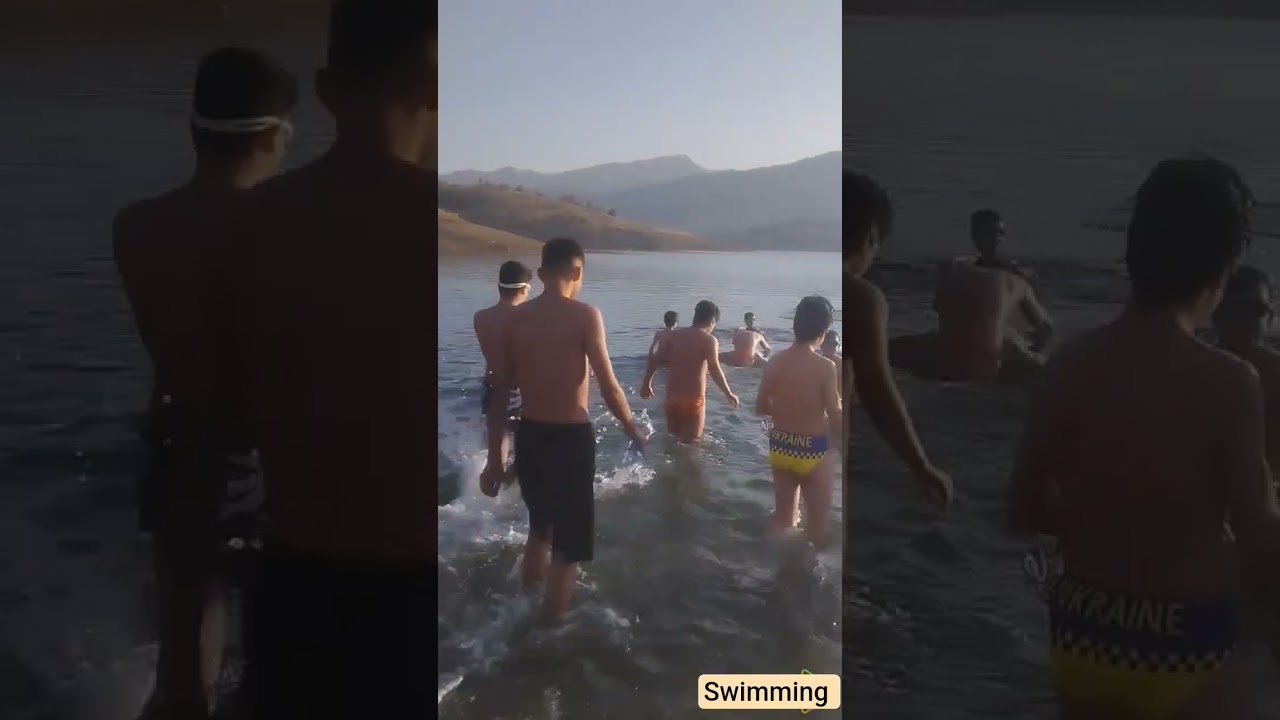 #Family #Swim Day at the Dam with #Kids l مەلەکردنی#  لە بەنداوی گاڕان لەگەڵ منداڵەکان