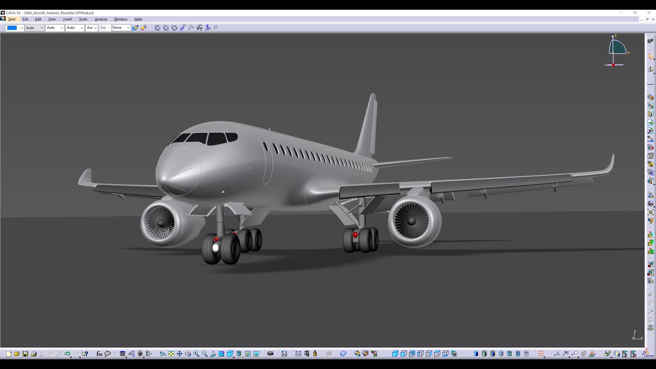 CATIA Imagine&shape - Aircraft concept design