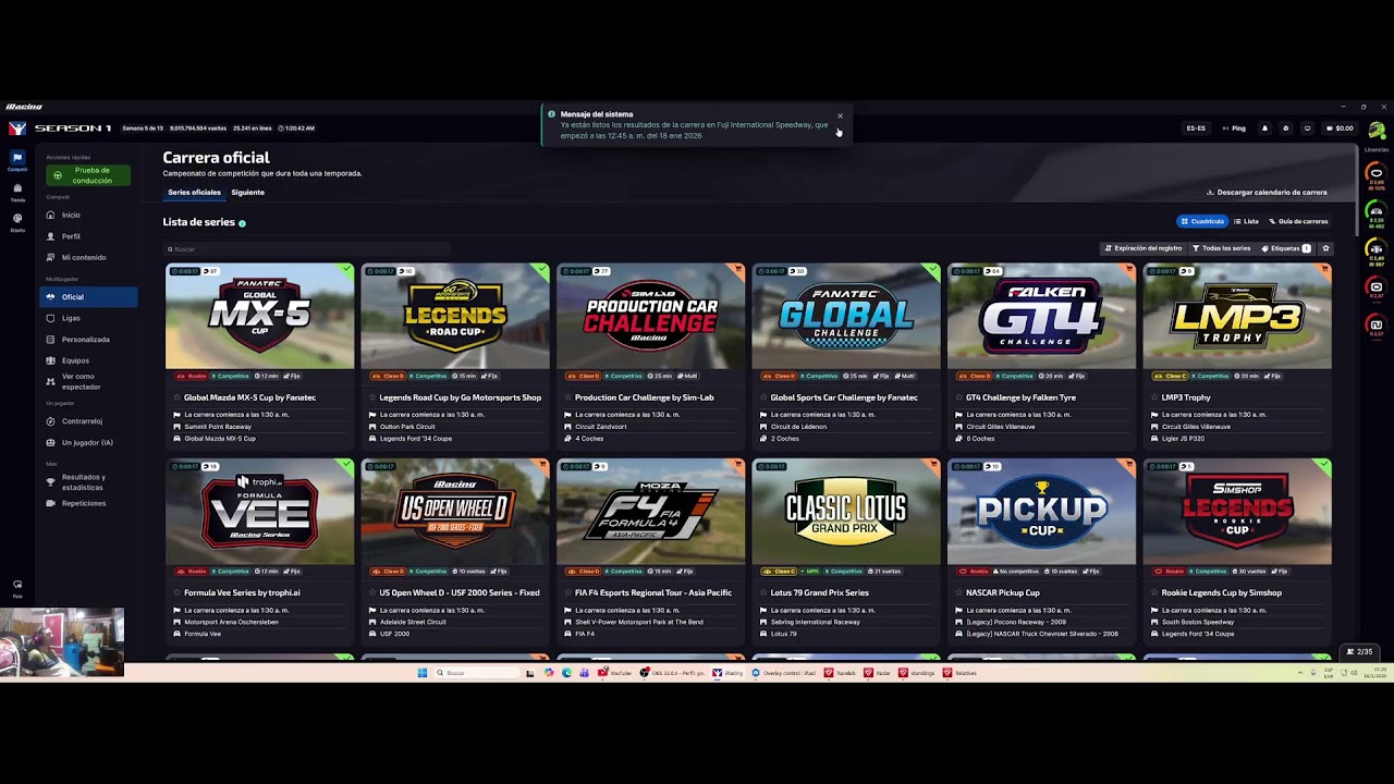 #IRACING¡¡¡¡¡¡17/01/26¡¡¡¡¡¡¡