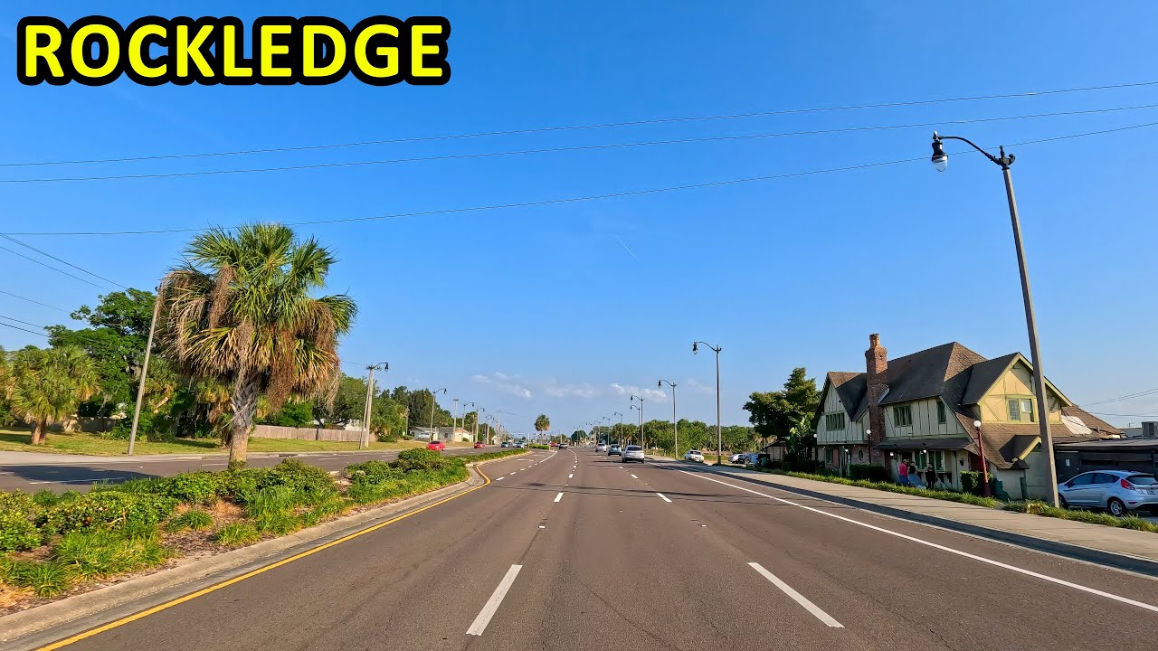 Rockledge Florida Driving Through
