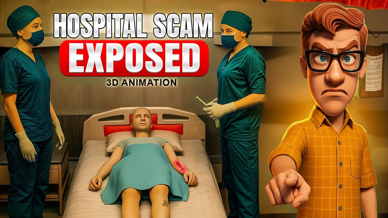 Hospital Scams in India Exposed | 3D Animation