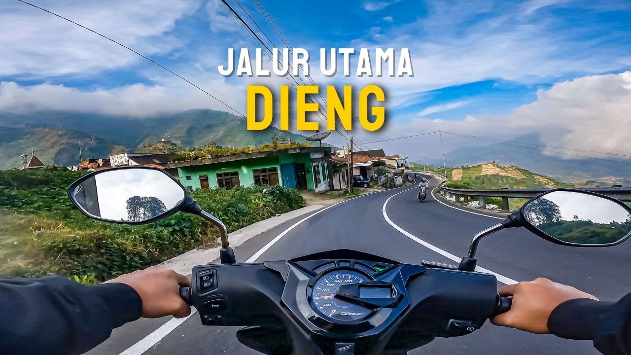 JALUR TERMUDAH KE DIENG DARI BANJARNEGARA, Jalan Mulus View Tetap Bagus