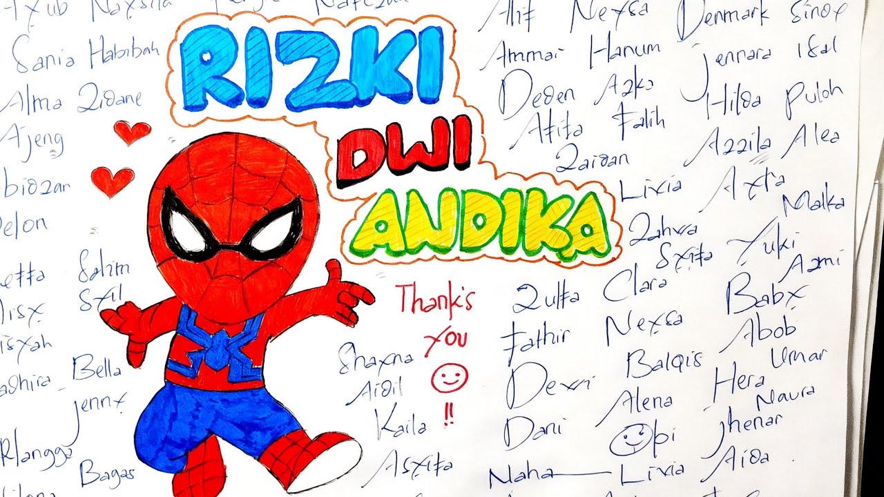 #274 TULIS NAMA KALIAN
