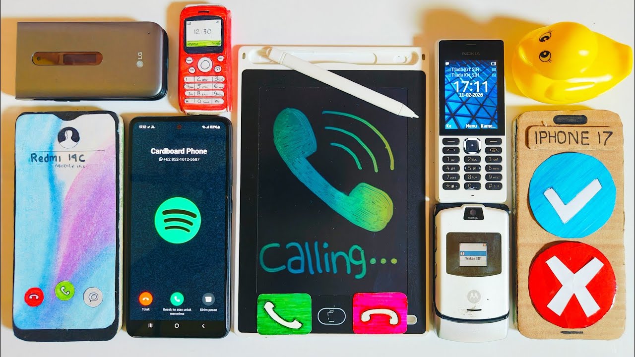 Big Drawing Pad Calling on Redmi 14C, Galaxy A53 Spotyfy, iPhone 17pm, Nokia,Motorola,LG folder,duck