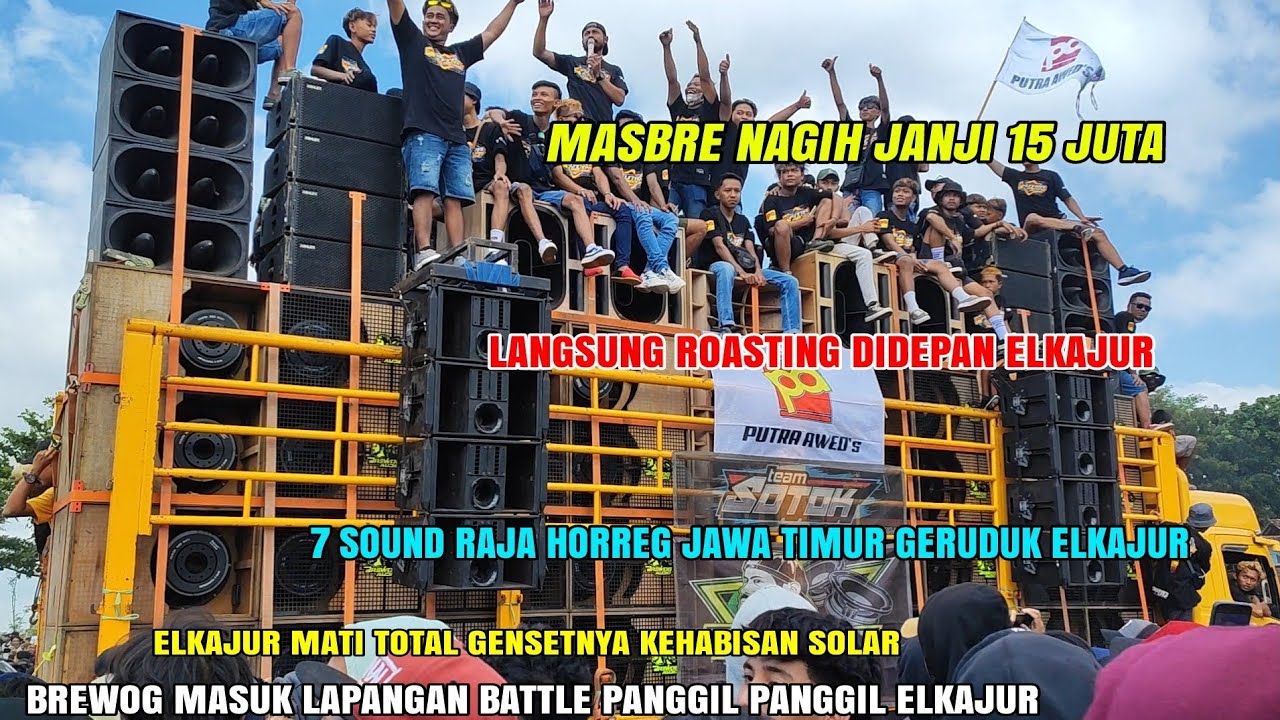 ELKAJUR MATI TOTAL DI ROASTING HABIS HABISAN DI LAPANGAN BATTLE MASBRE LANGSUNG NAGIH JANJI 15 JUTA