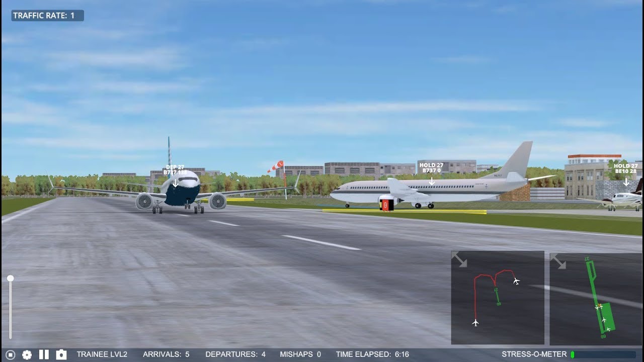 London City (25-minute Continuous Play) - Airport Madness 3D V2 Gameplay