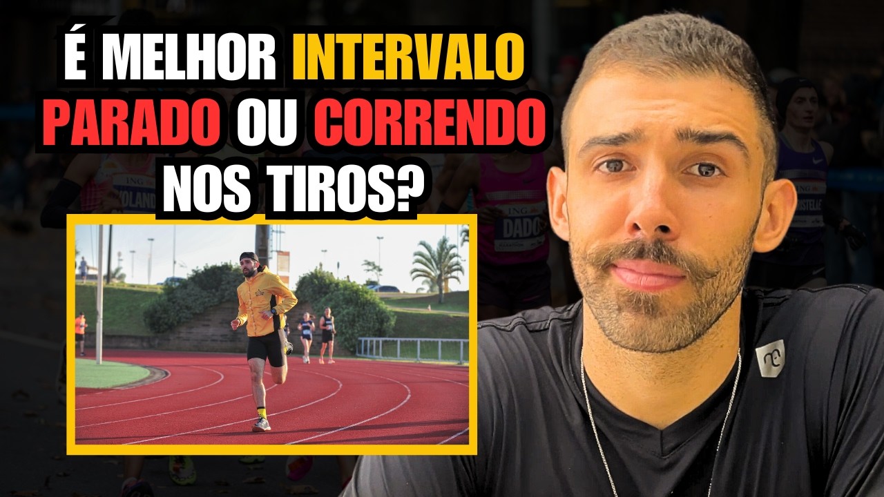 O tipo de descanso nos tiros muda o seu desempenho na corrida