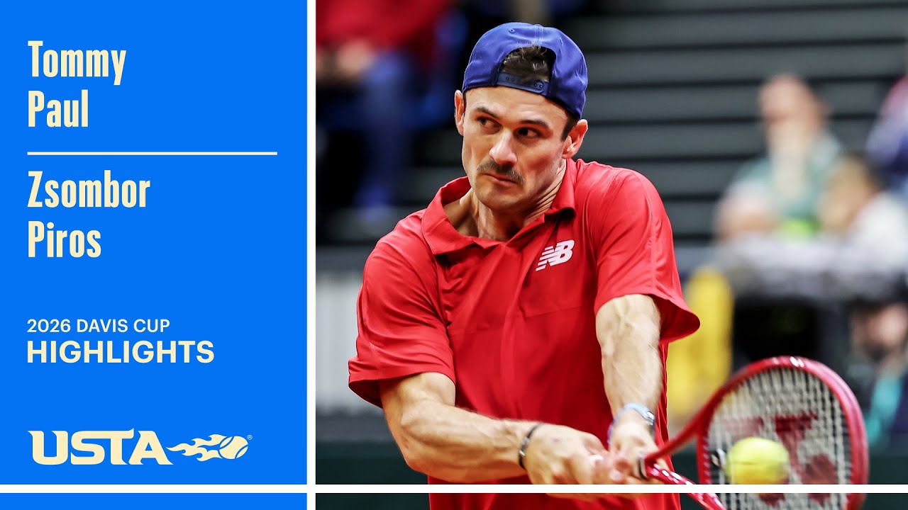 Tommy Paul vs. Zsombor Piros | 2026 Davis Cup