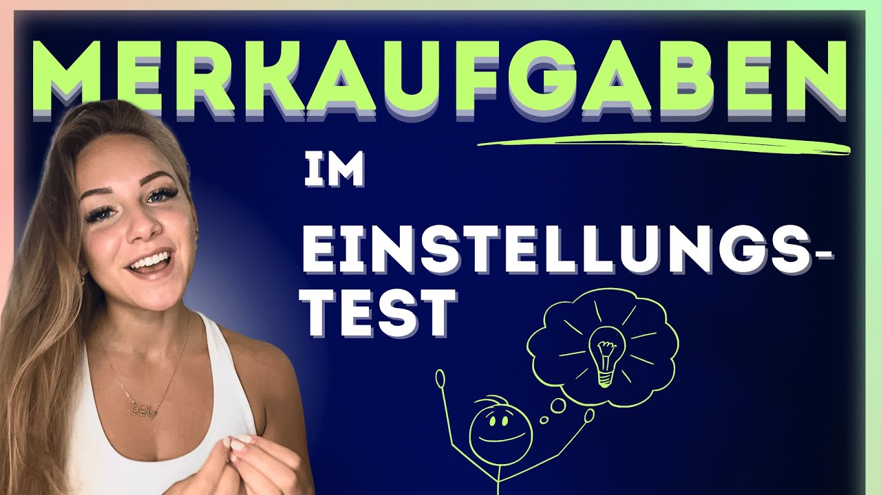 🧠🧠 JETZT Ged&auml;chtnistraining - Merkf&auml;higkeit im Einstellungstest trainieren