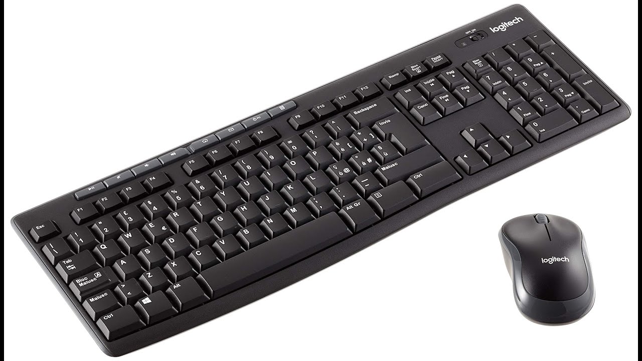 Recensione mouse e tastiera WIRELESS Logitech MK270