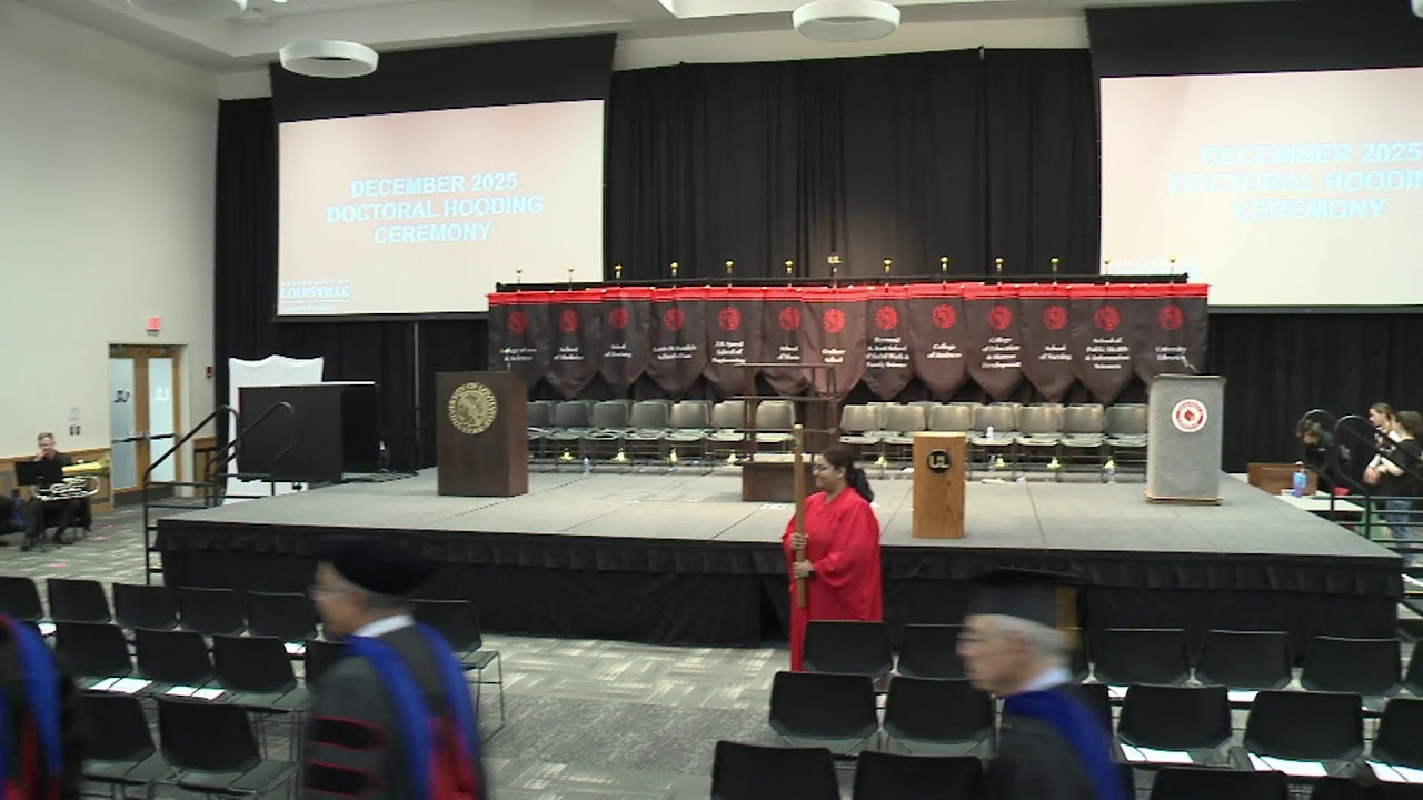 2025 December Doctoral Hooding Ceremony