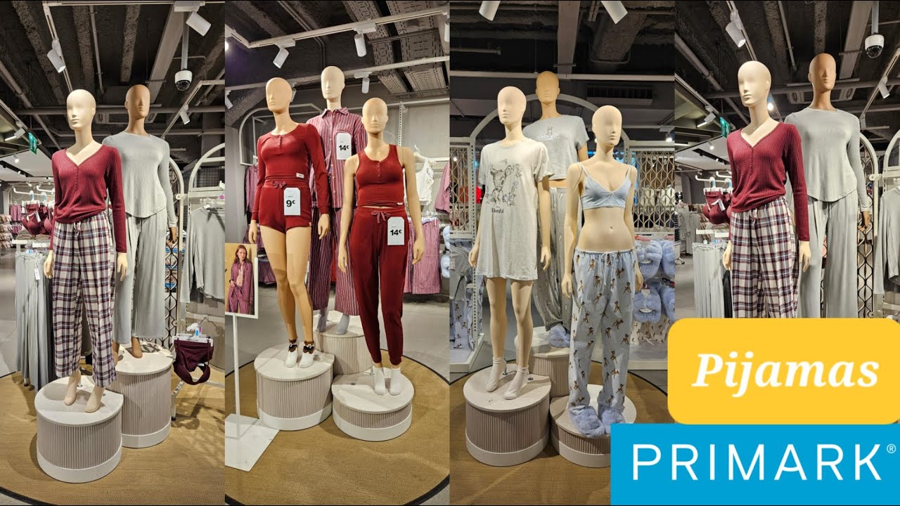 Primark Novedades Pijamas OTOÑO Nueva Temporada Tendencias Colores Tejidos Moda a buenos precios