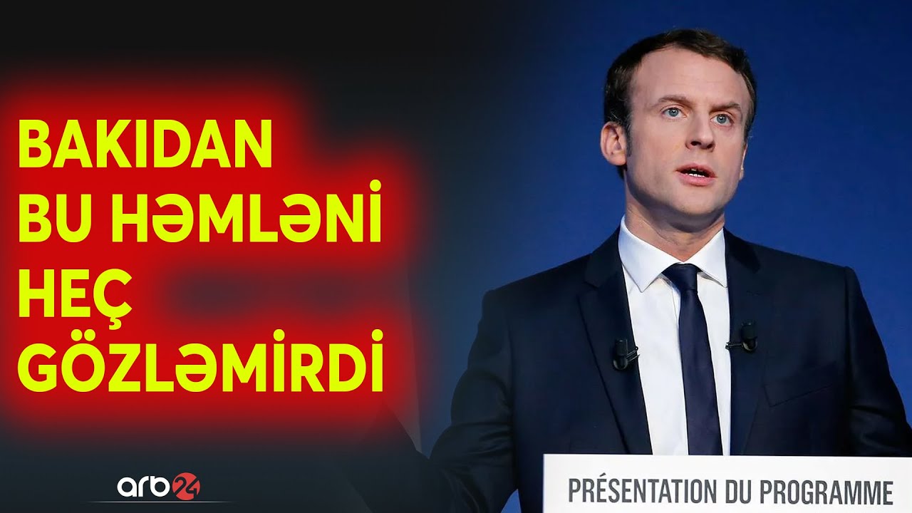 TƏCİLİ! Fransanın daha bir casusu Bakıda yaxalandı:Makronun 
