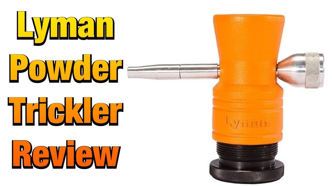 Lyman Brass Smith Powder Trickler Review