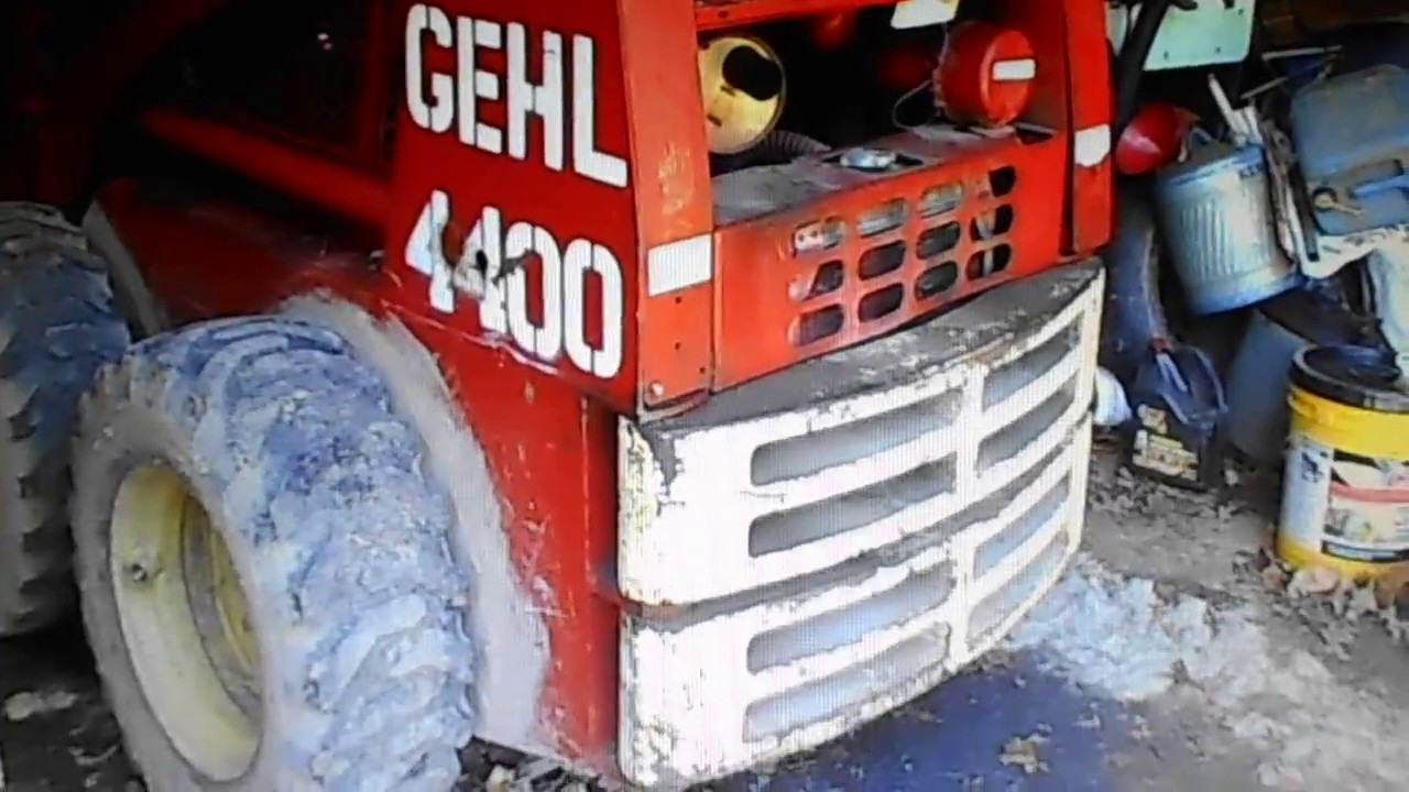 Gehl 4400 Проверка масел
