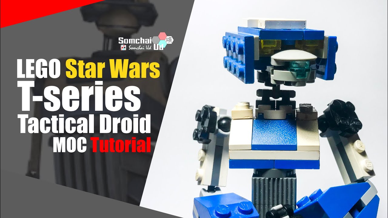 LEGO Star Wars Tactical Droid MOC Tutorial | Somchai Ud