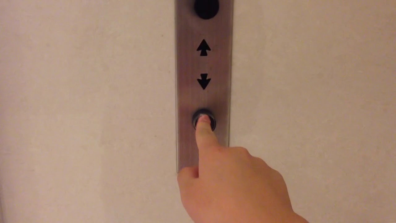 Peninsula Plaza - 1979 Otis Cargo Elevator (With Black Buttons!!!)