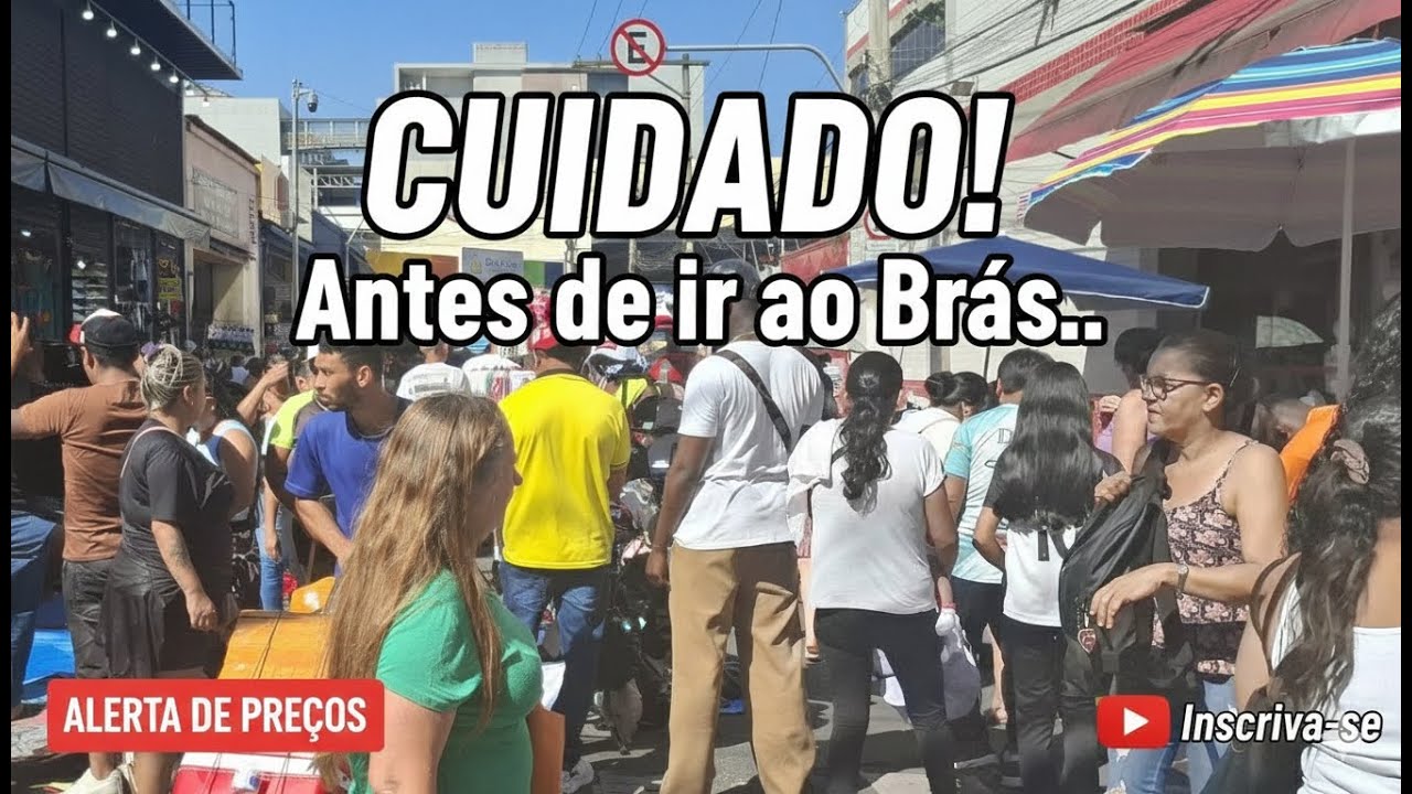 Como está o Brás após o Natal/ Walking Tour São Paulo