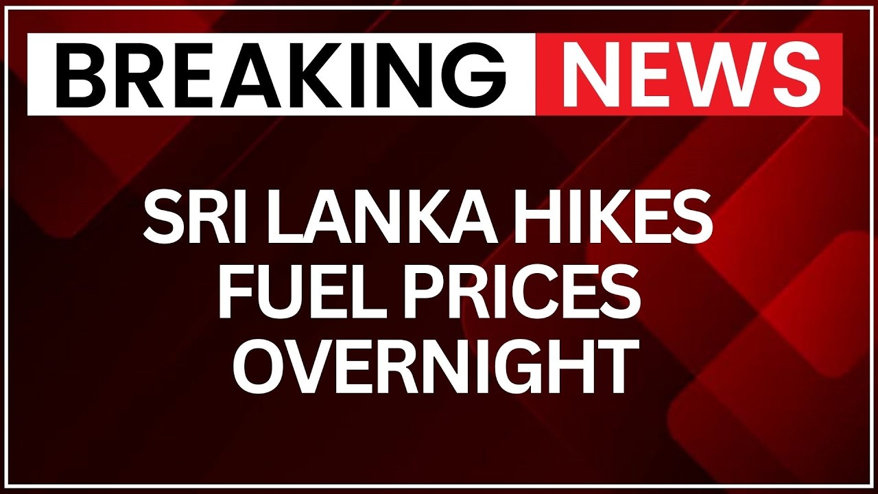 Fuel Shock In Sri Lanka! Prices Jump 8% Amid Oil Crisis | NewsX