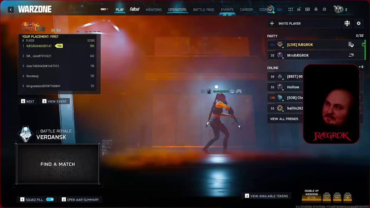 🔴LIVE - RÆGROK - WARZONE - LEVELING THE NEW SNIPER
