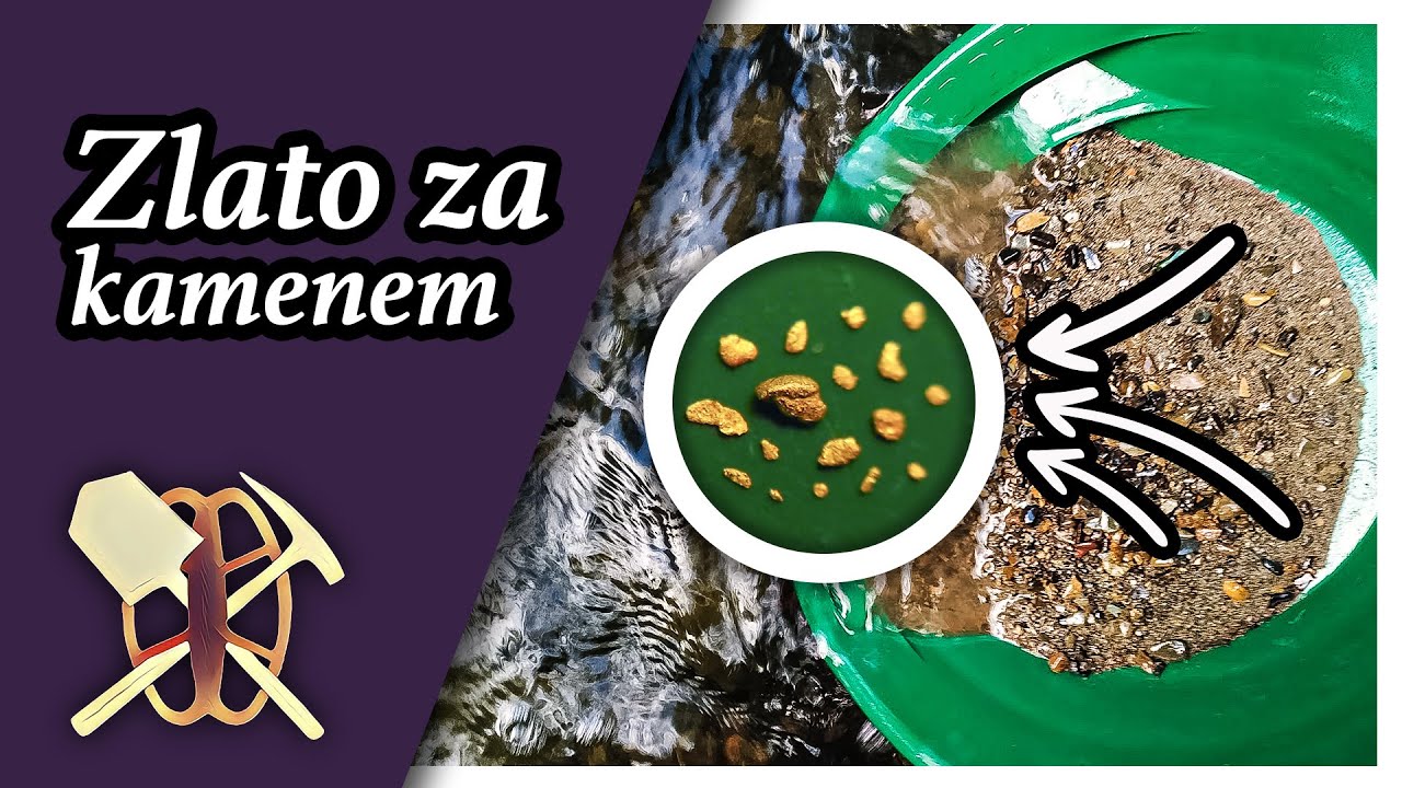 🏞️ Nejvíc zlata bylo za kamenem! Rýžování zlata v potoce