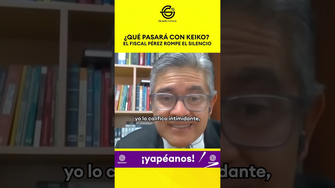 &iquest;QU&Eacute; PASAR&Aacute; CON KEIKO?  EL FISCAL P&Eacute;REZ ROMPE EL SILENCIO