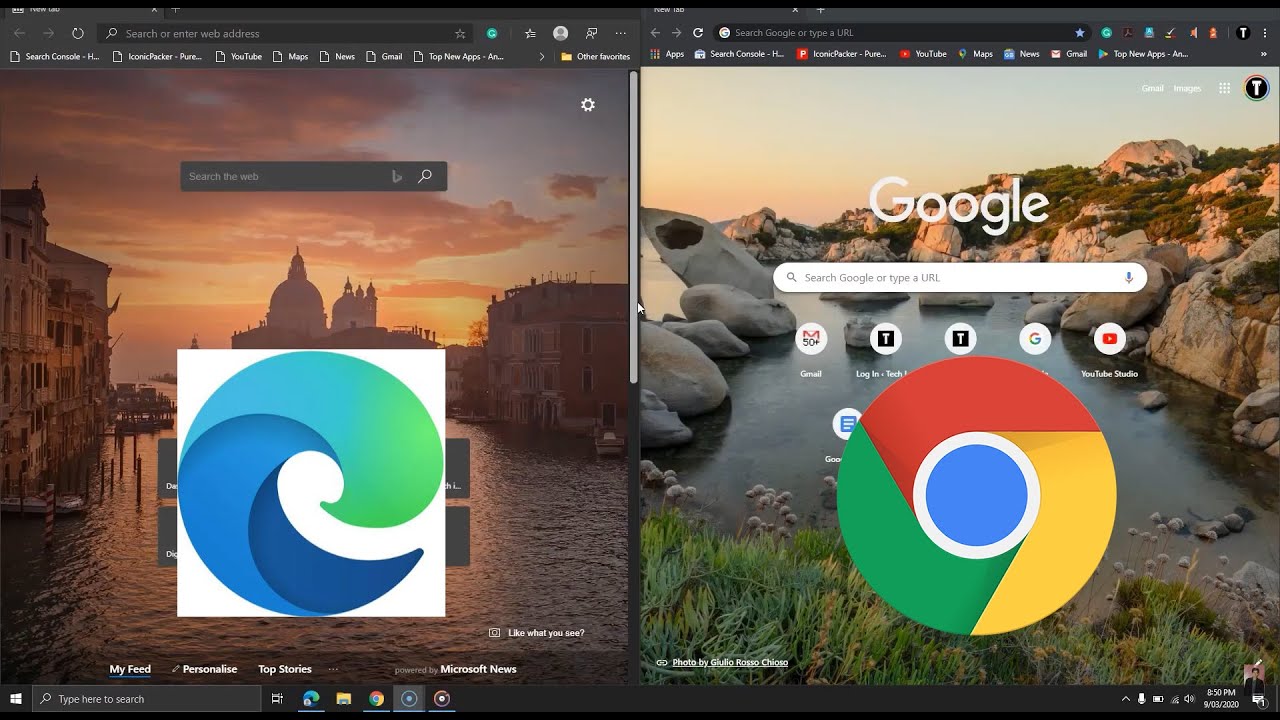 Microsoft Edge Chromium vs Google Chrome - Differences and Battery Test