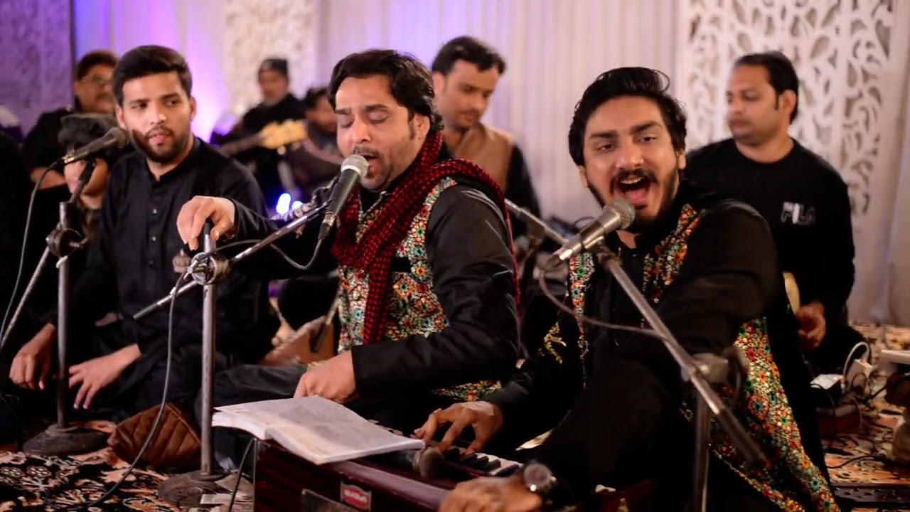 Allah ho Allah ho.. live perform Salman ShahbaZ Fareedi brother's at Tariq road