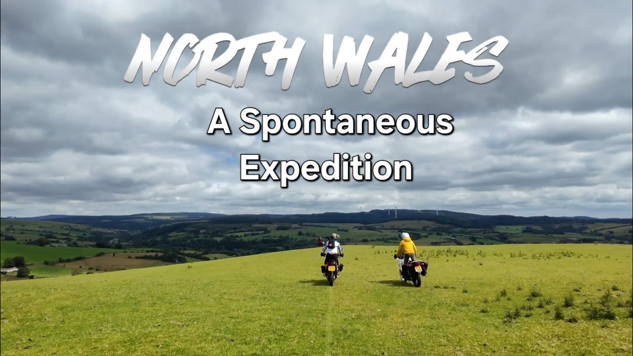 Three old bikes take on Wales.