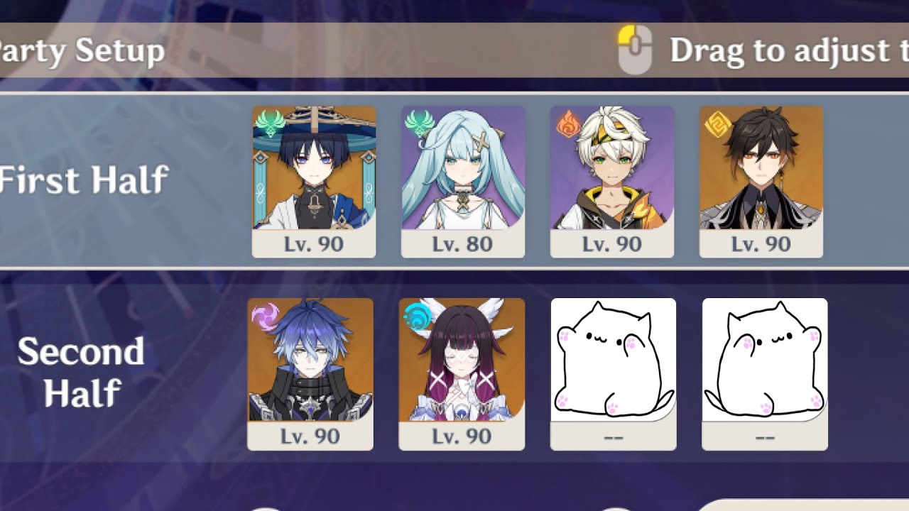 C2 Wanderer & C1 Flins / Abyss Luna IV Mid January Floor 12 / Genshin Impact 6.3