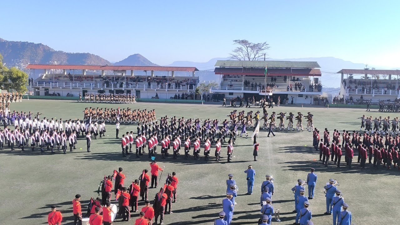 Republic Day 2026 Parade Rehearsal Aizawl.