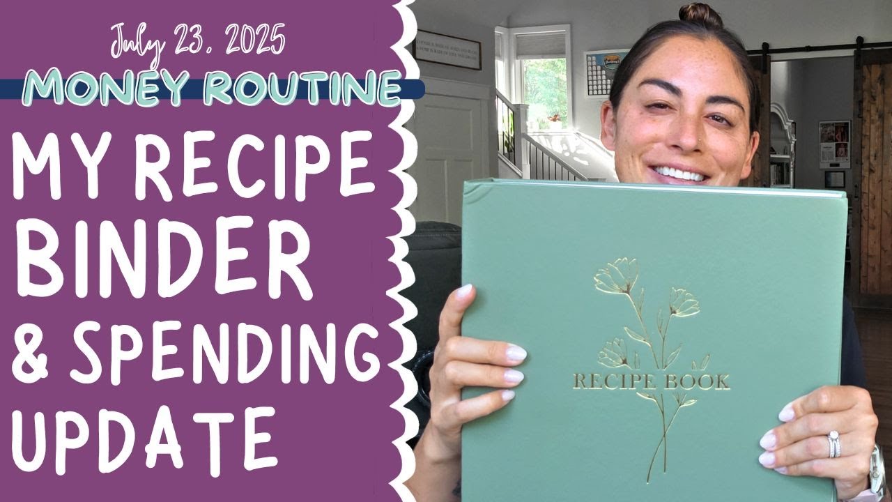 Money Routine | My Recipe Binder + Spending Update