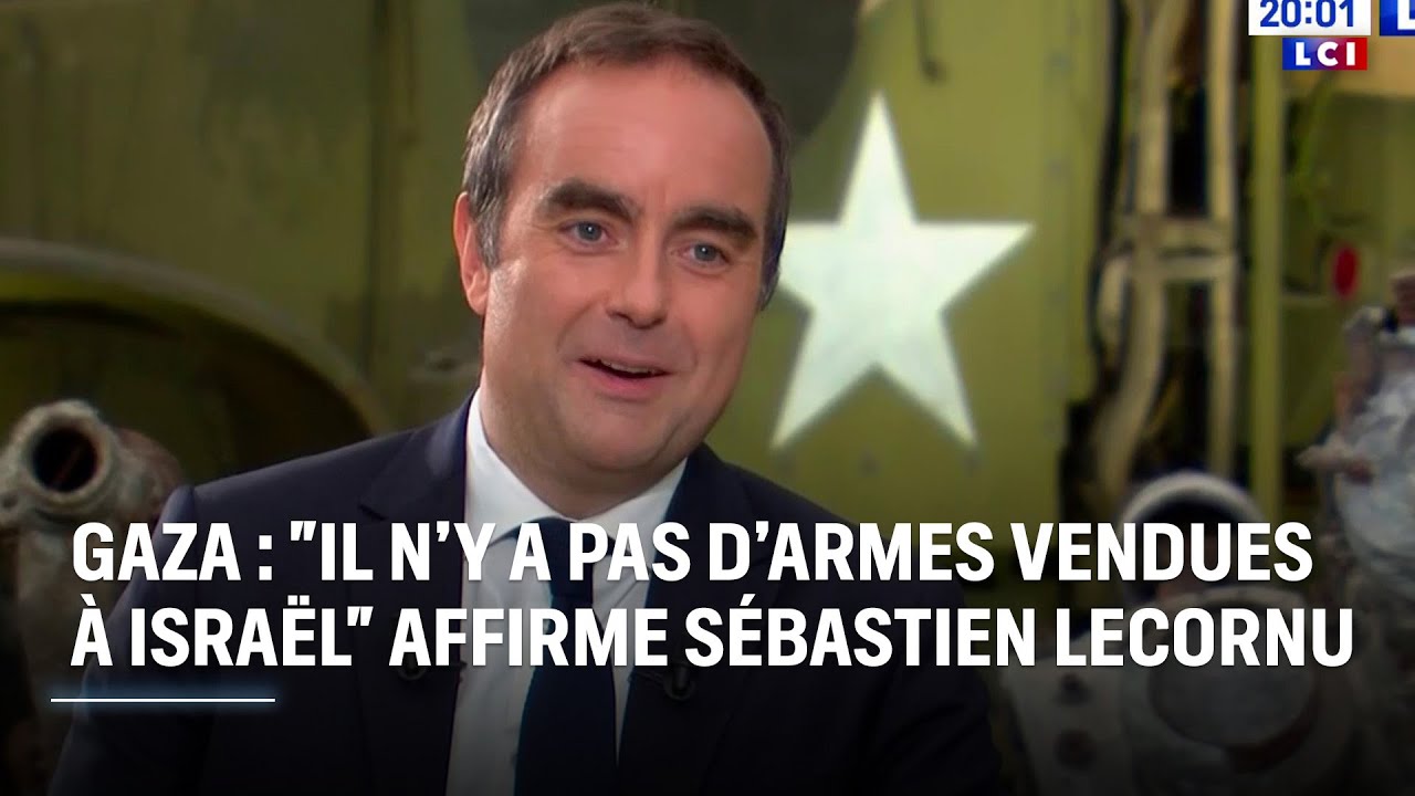 Sébastien Lecornu, ministre des Armées invité exceptionnel de LCI depuis Utah Beach (Normandie)