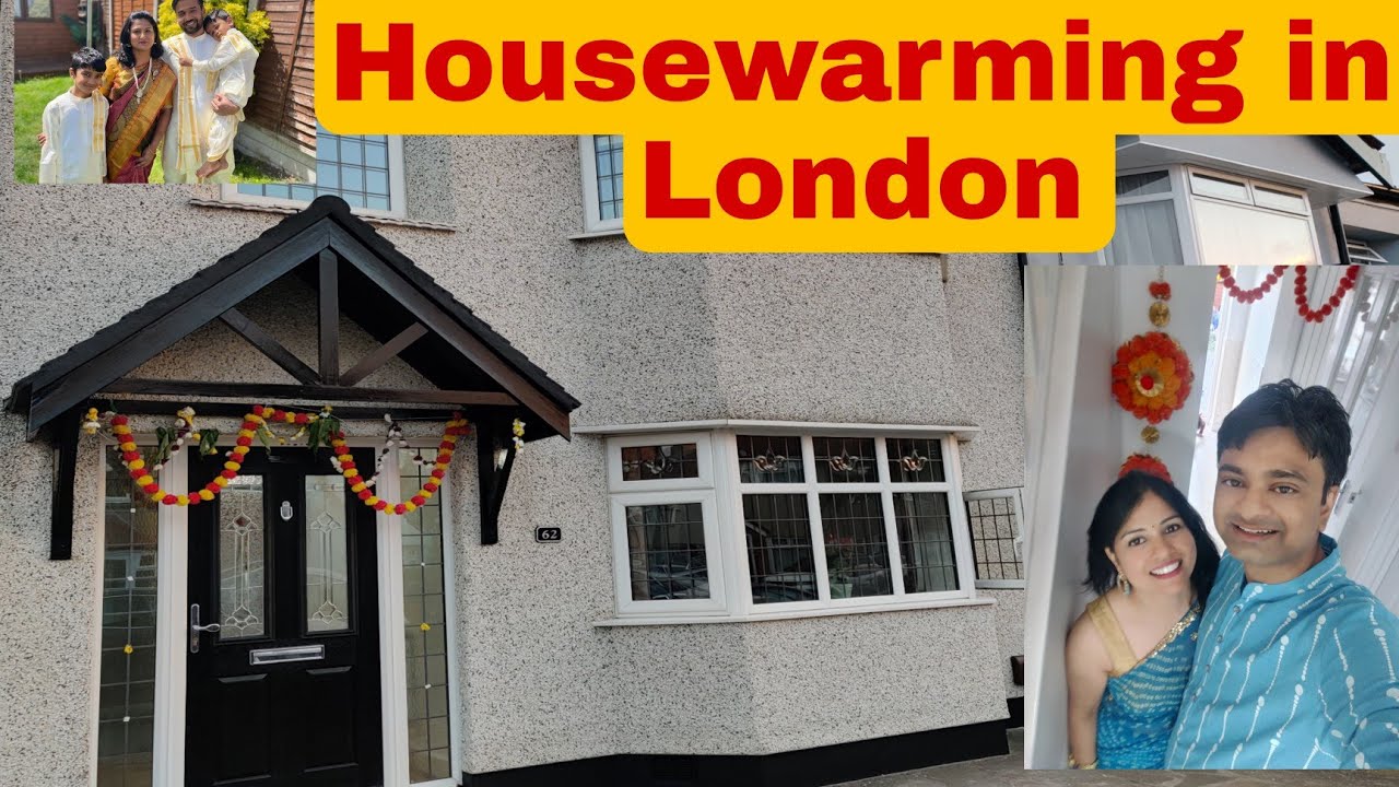 Housewarming ( Grihpravesh) in London || London House Tour || Indian Family in London