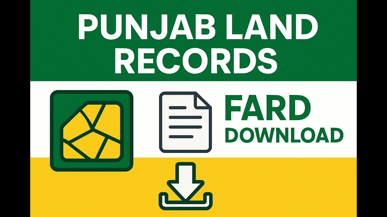 How to Download Punjab Land Records Fard Download online fard kaise nikale punjab