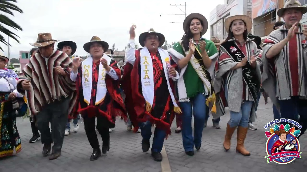 CARNAVAL INOLVIDABLE GUANO 2025 I RAFAEL ESCUDERO TAITA CARNAVAL Y MARTHA MIOYÓN MAMA SHALVA
